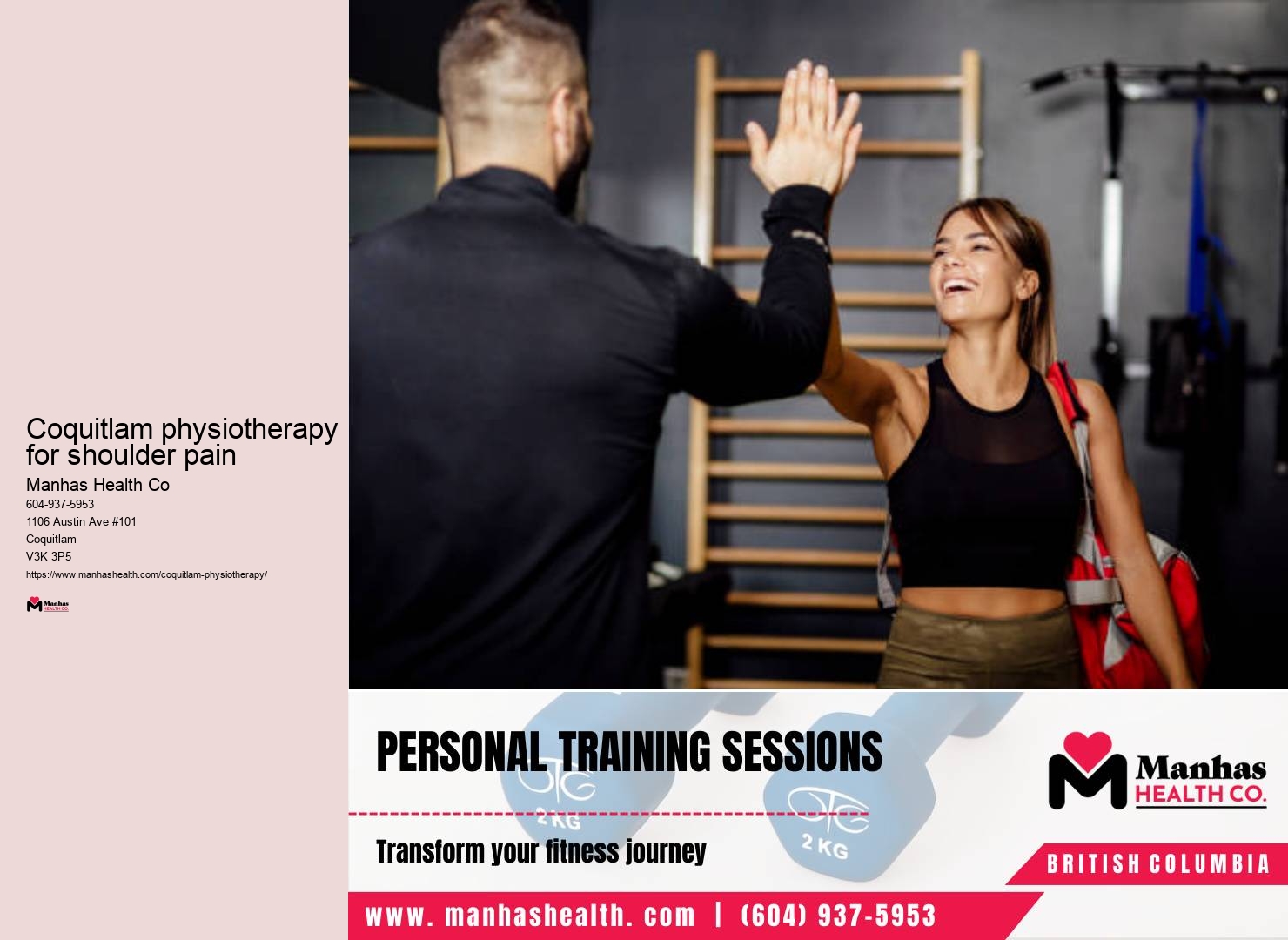 Physiotherapy near me Coquitlam physiotherapy for shoulder pain