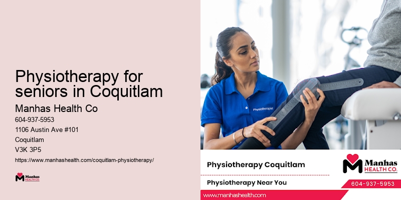 Physiotherapy for seniors in Coquitlam