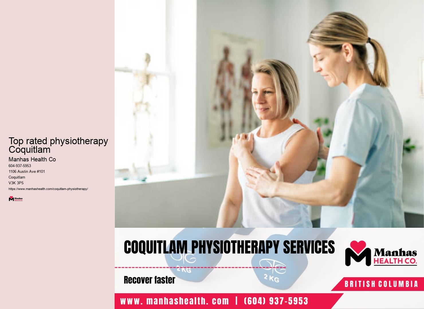 Physiotherapy for seniors in Top rated physiotherapy Coquitlam