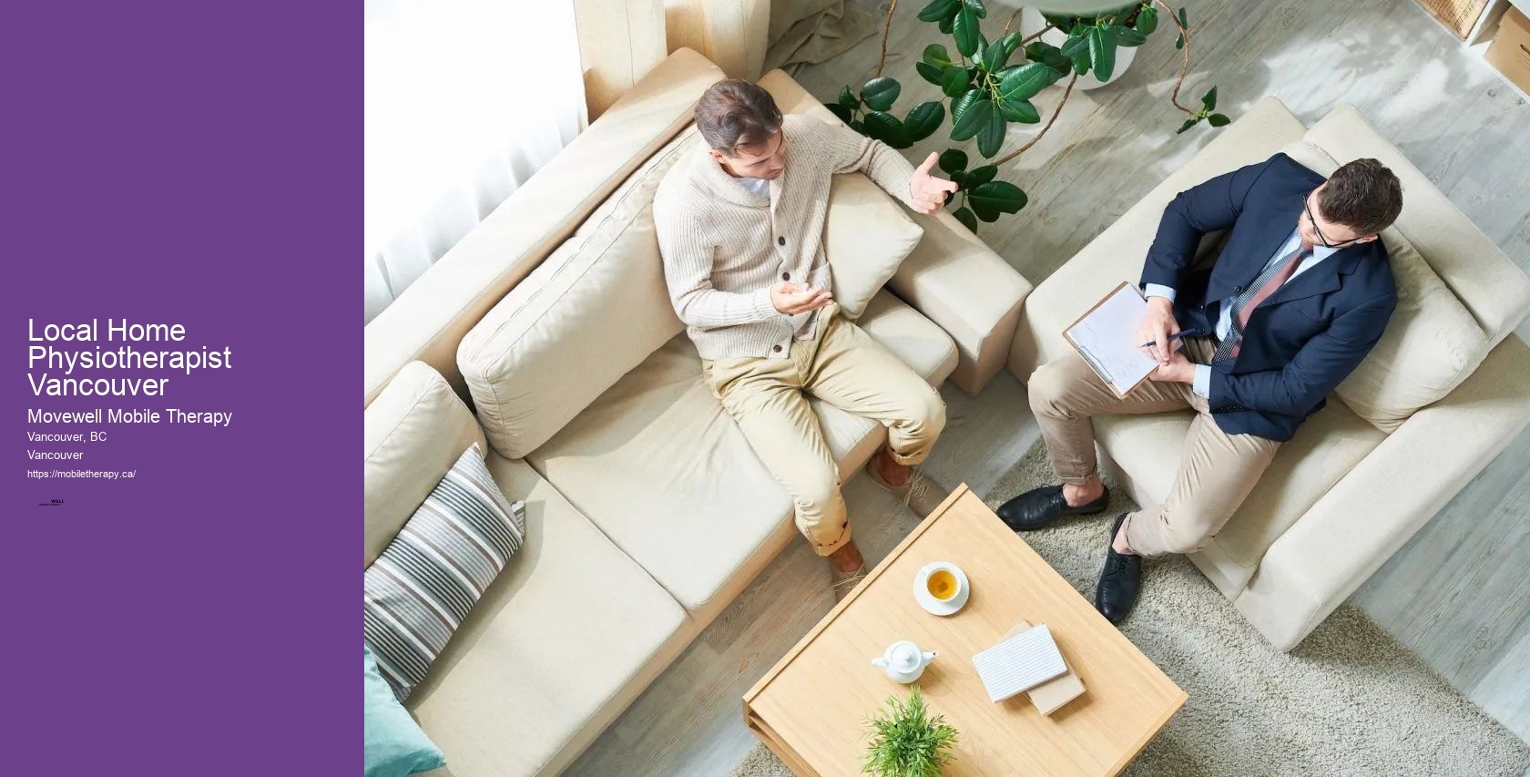 Local Home Physiotherapist Vancouver