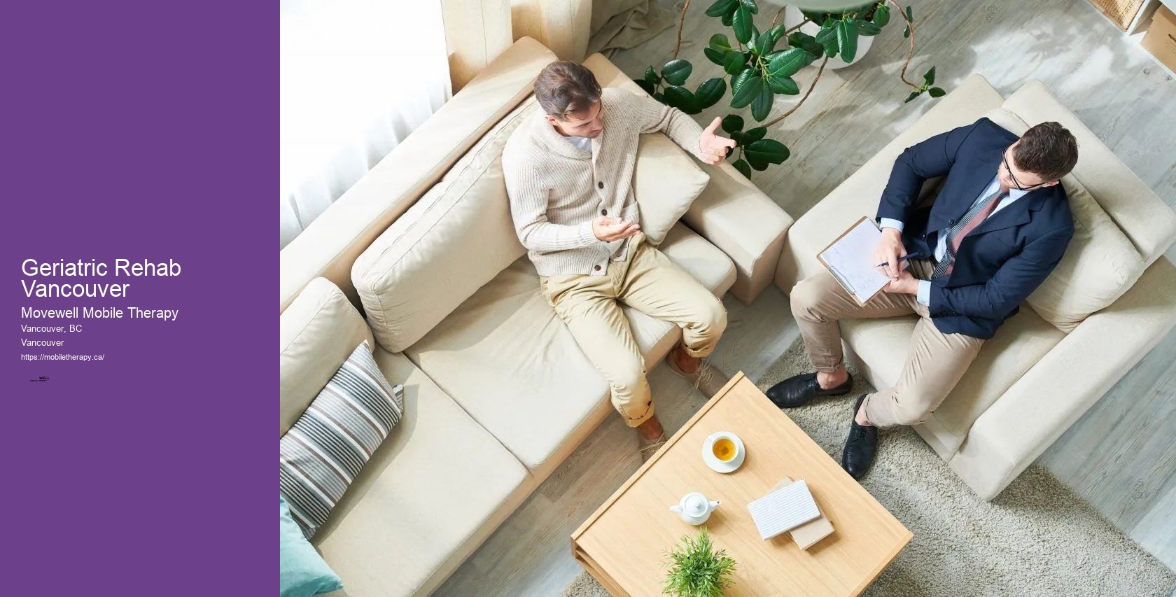 Geriatric Rehab Vancouver