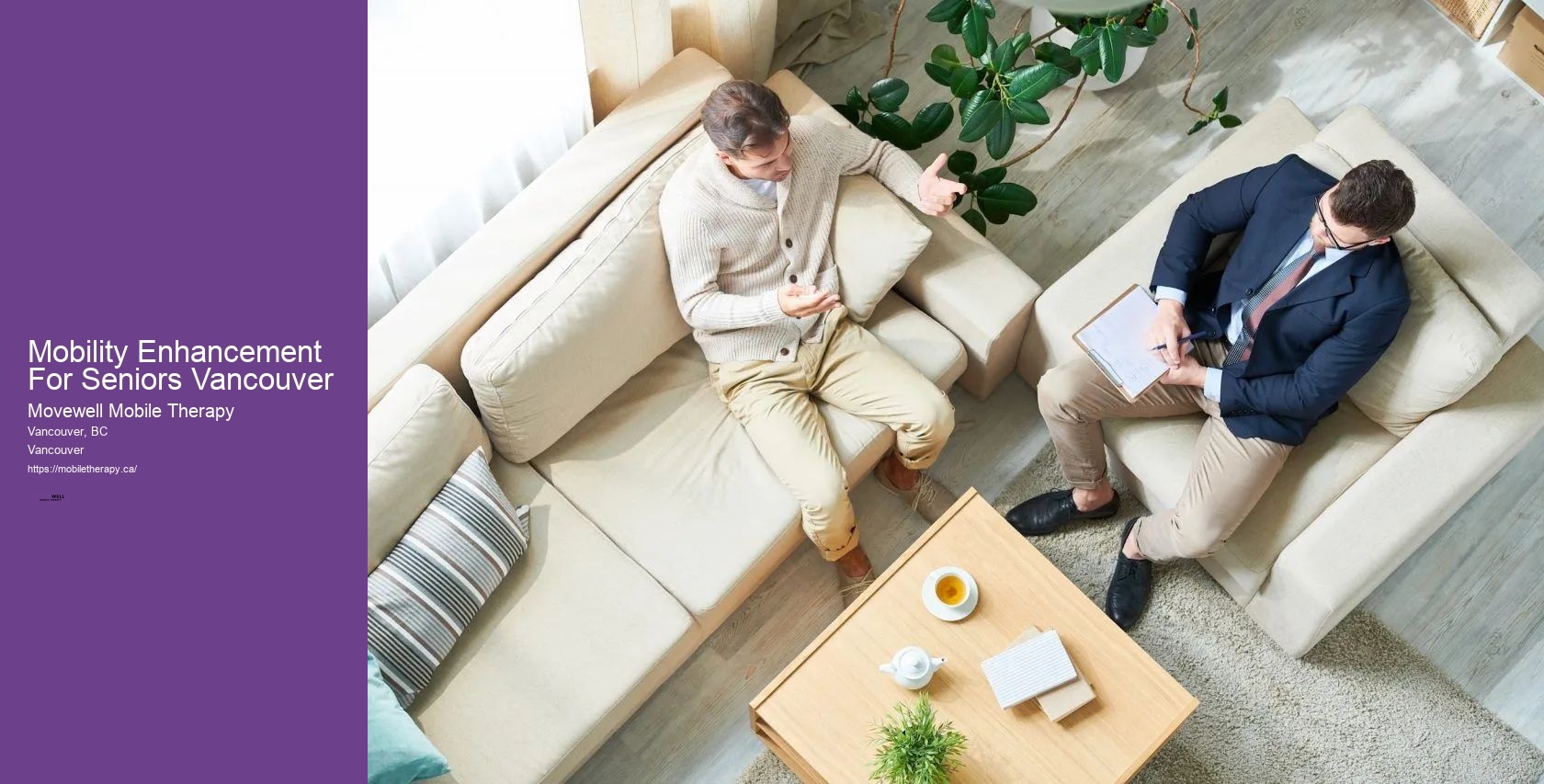 Mobility Enhancement For Seniors Vancouver