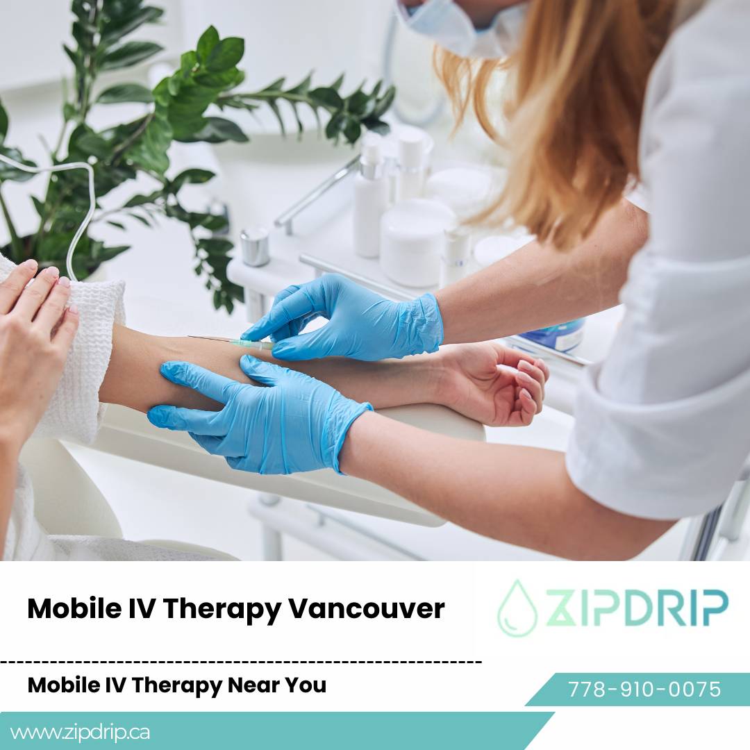On-Demand IV Drip Vancouver Mobile Vitamin Therapy