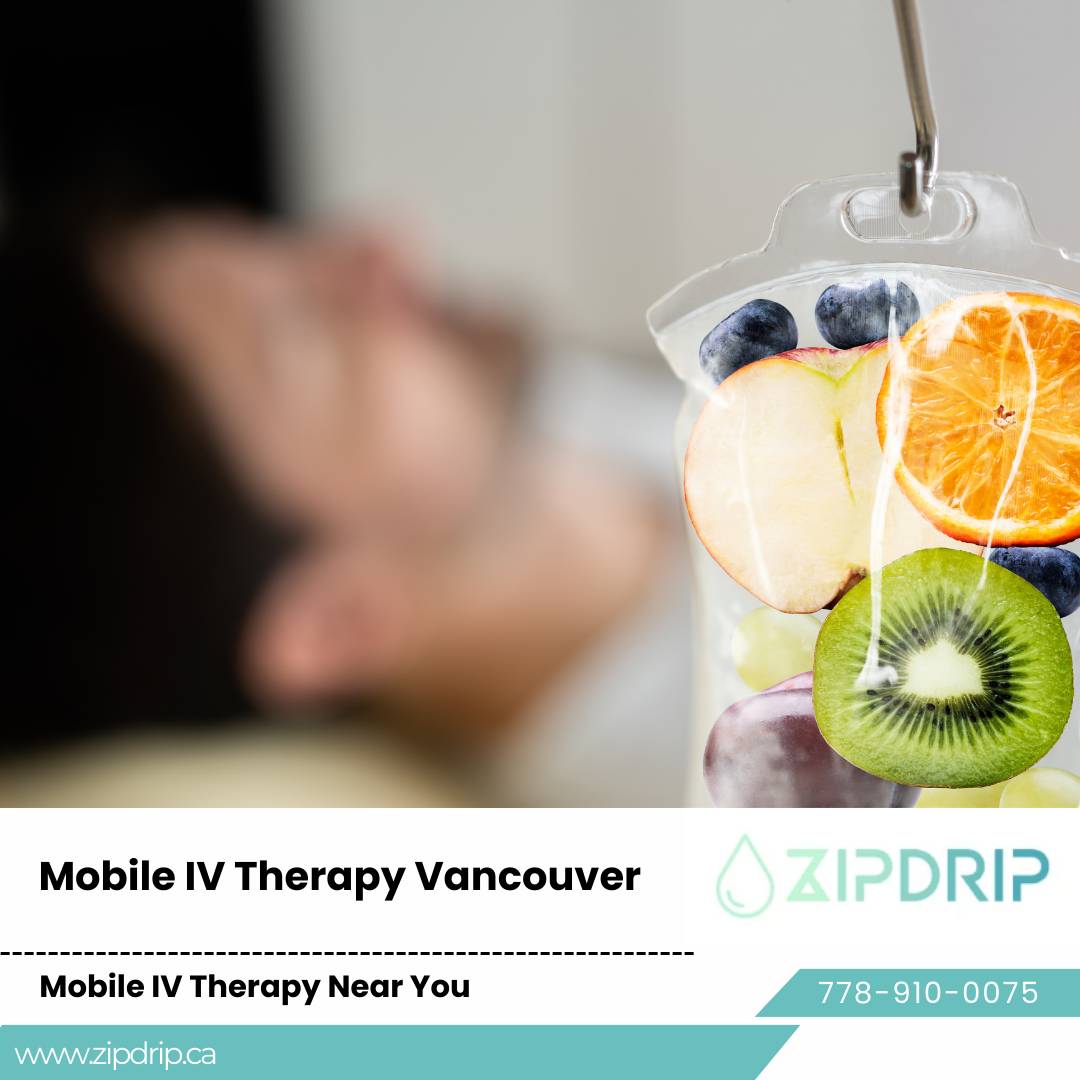 In-Home Rehydration At-Home IV Drip Vancouver