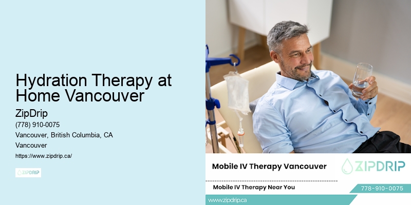 Hydration Therapy at Home Vancouver