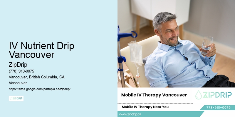 IV Nutrient Drip Vancouver