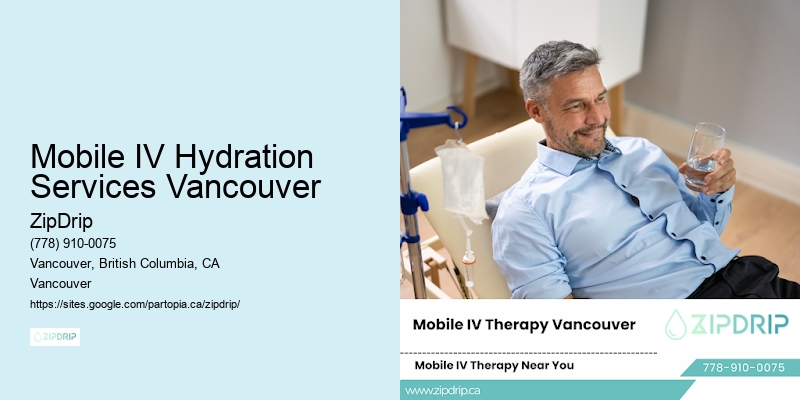 Mobile IV Hydration Services Vancouver