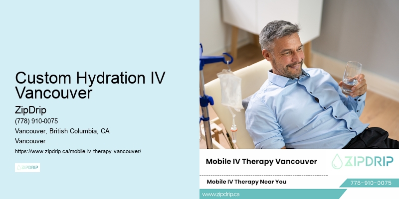 Custom Hydration IV Vancouver