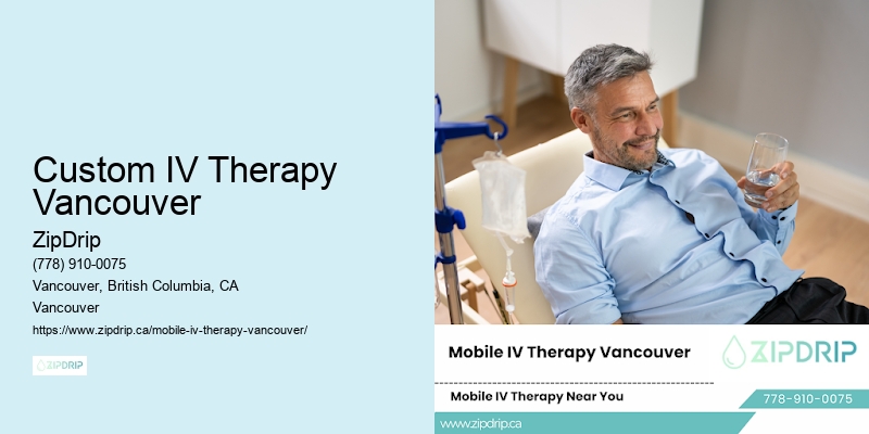 Custom IV Therapy Vancouver