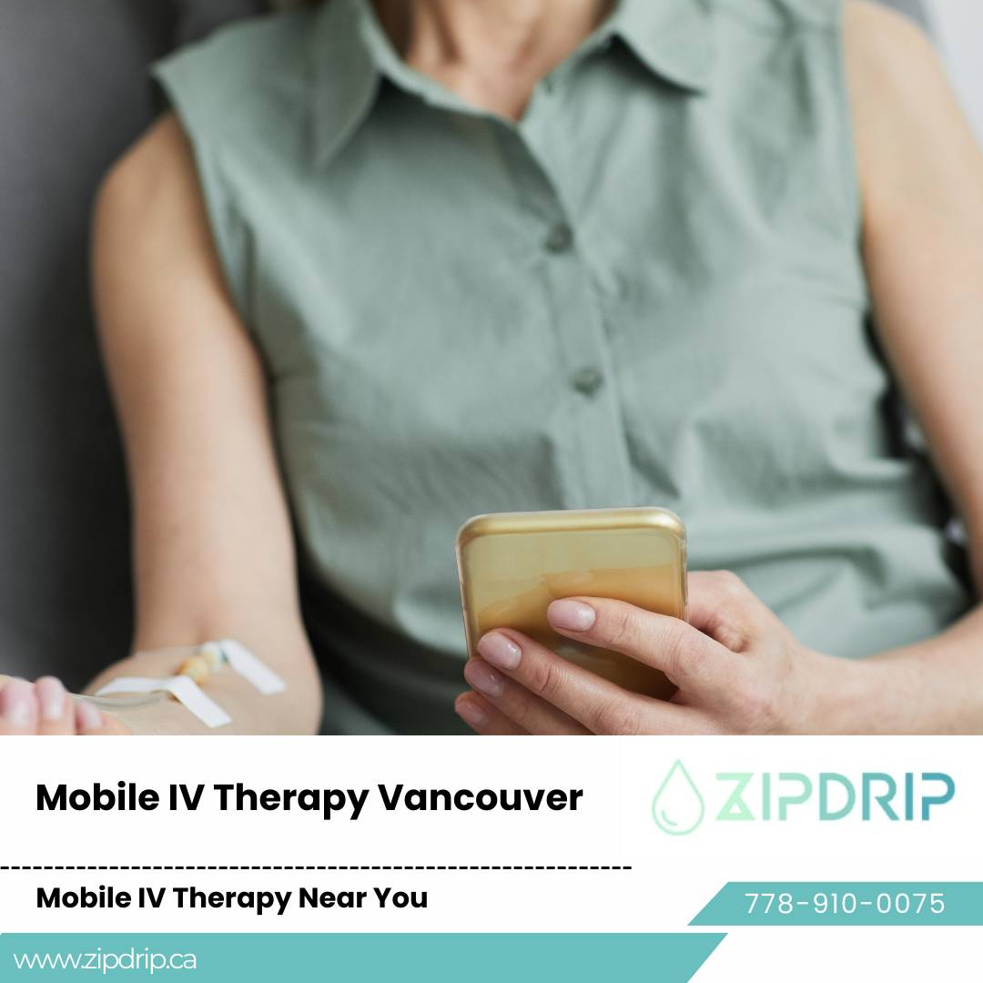 Mobile Multivitamin IV Therapy At-Home IV Drip Vancouver