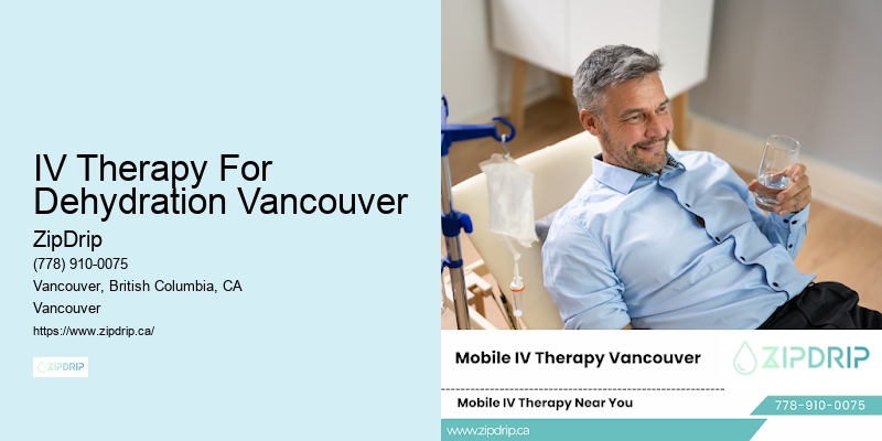 IV Therapy For Dehydration Vancouver