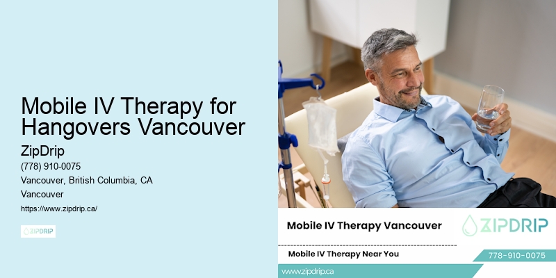 Mobile IV Therapy for Hangovers Vancouver