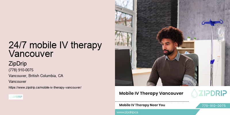 24/7 mobile IV therapy Vancouver