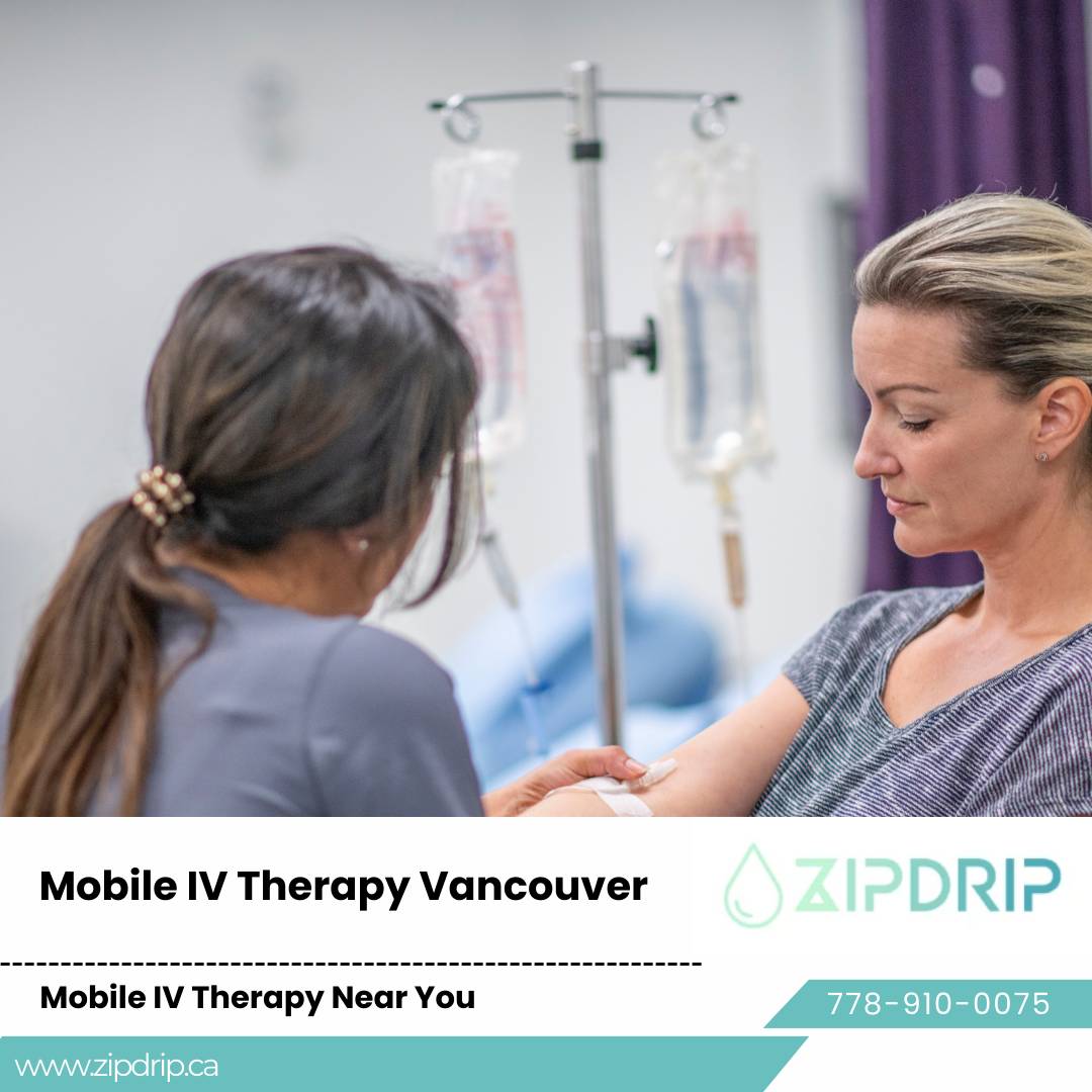 Mobile IV Therapy for Hangovers IV Therapy for Immune Support Vancouver