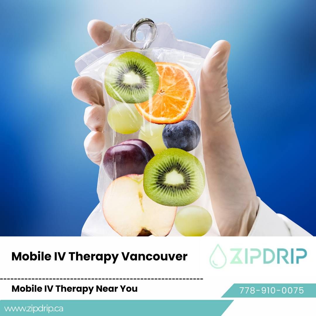 Professional IV Infusion Mobile IV Therapy in Vancouver BC