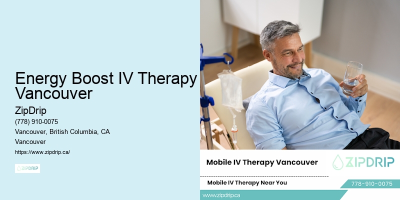 Energy Boost IV Therapy Vancouver