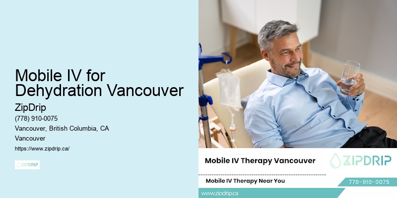 Mobile IV for Dehydration Vancouver