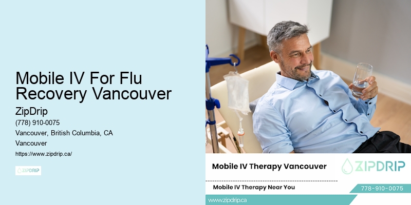 Mobile IV For Flu Recovery Vancouver