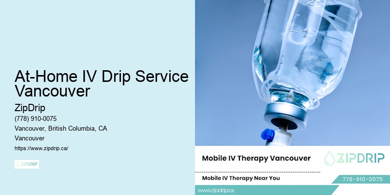 At-Home IV Drip Service Vancouver