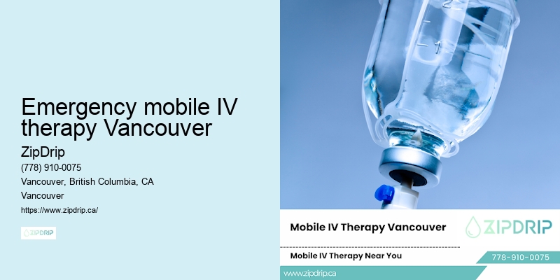 Emergency mobile IV therapy Vancouver