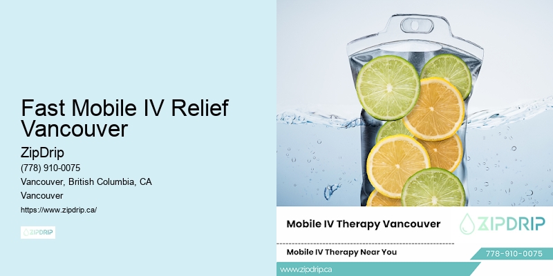 Fast Mobile IV Relief Vancouver
