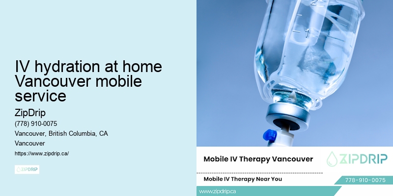 IV hydration at home Vancouver mobile service