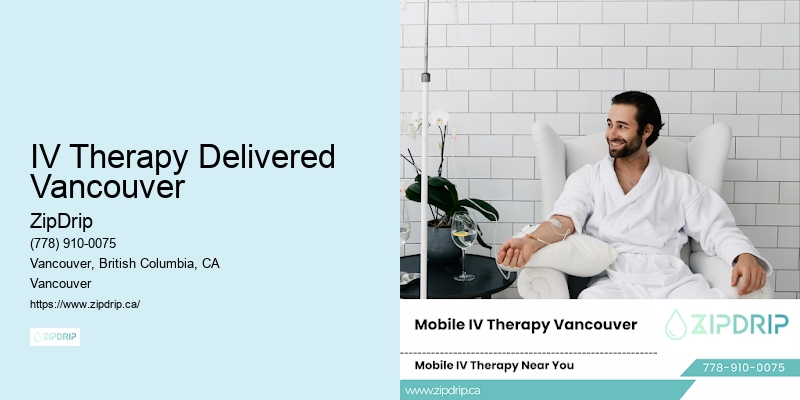IV Therapy Delivered Vancouver