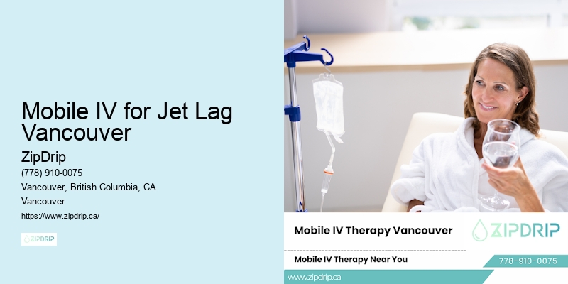 Mobile IV for Jet Lag Vancouver