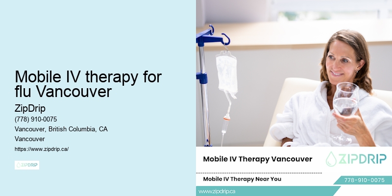 Mobile IV therapy for flu Vancouver