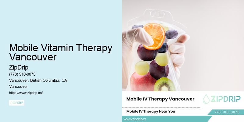 Mobile Vitamin Therapy Vancouver