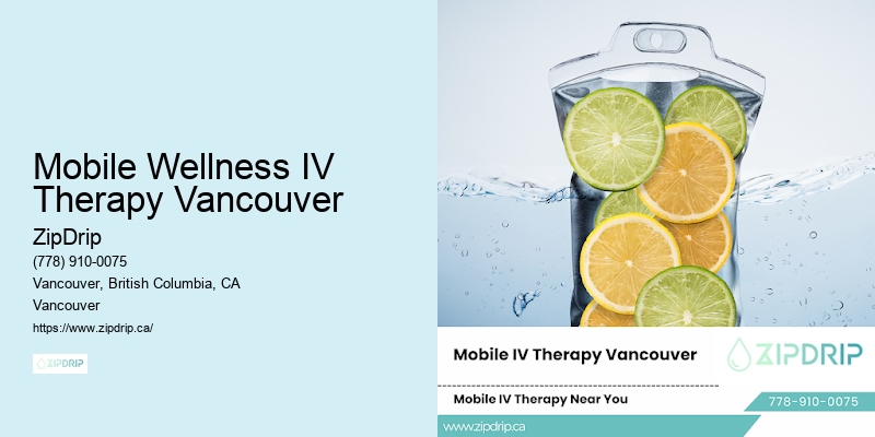 Mobile Wellness IV Therapy Vancouver