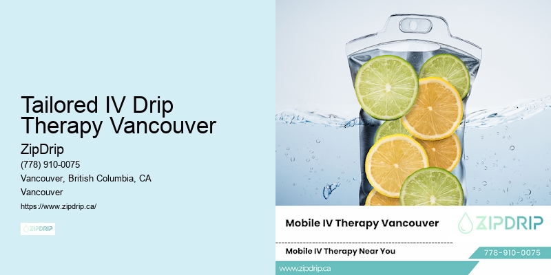 Tailored IV Drip Therapy Vancouver