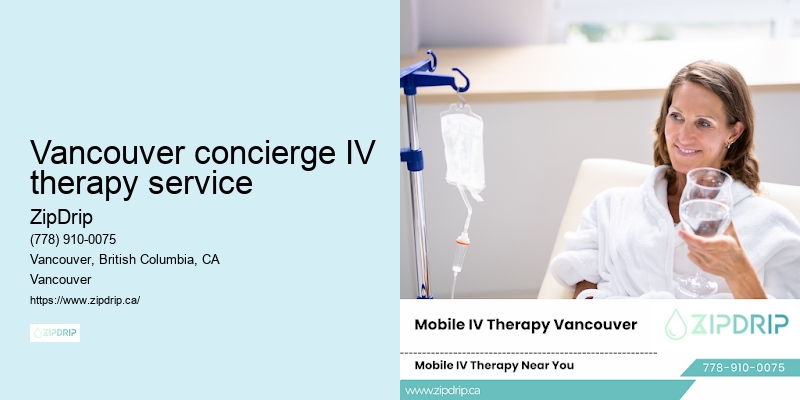 Vancouver concierge IV therapy service
