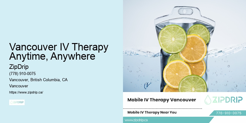 Vancouver IV Therapy Anytime, Anywhere