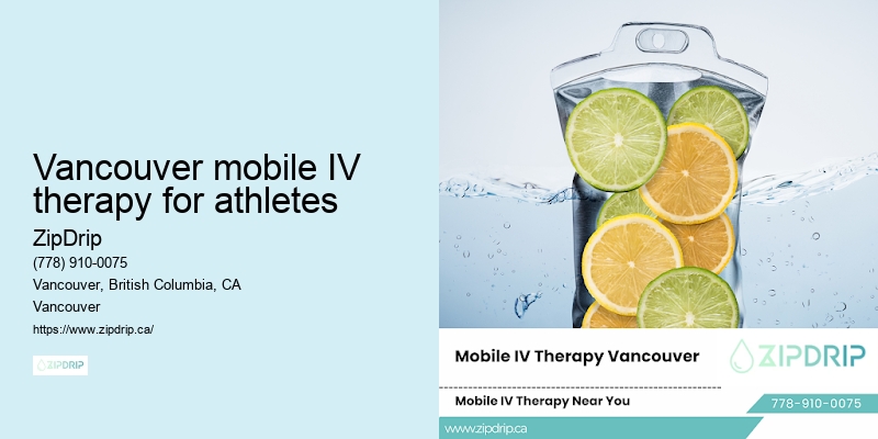 Vancouver mobile IV therapy for athletes