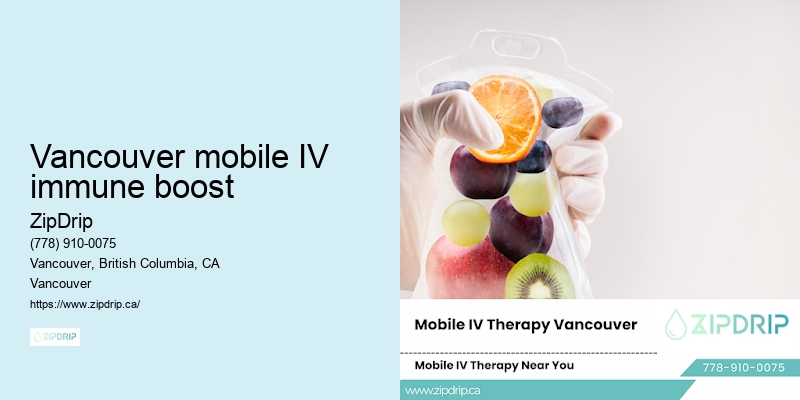 Vancouver mobile IV immune boost