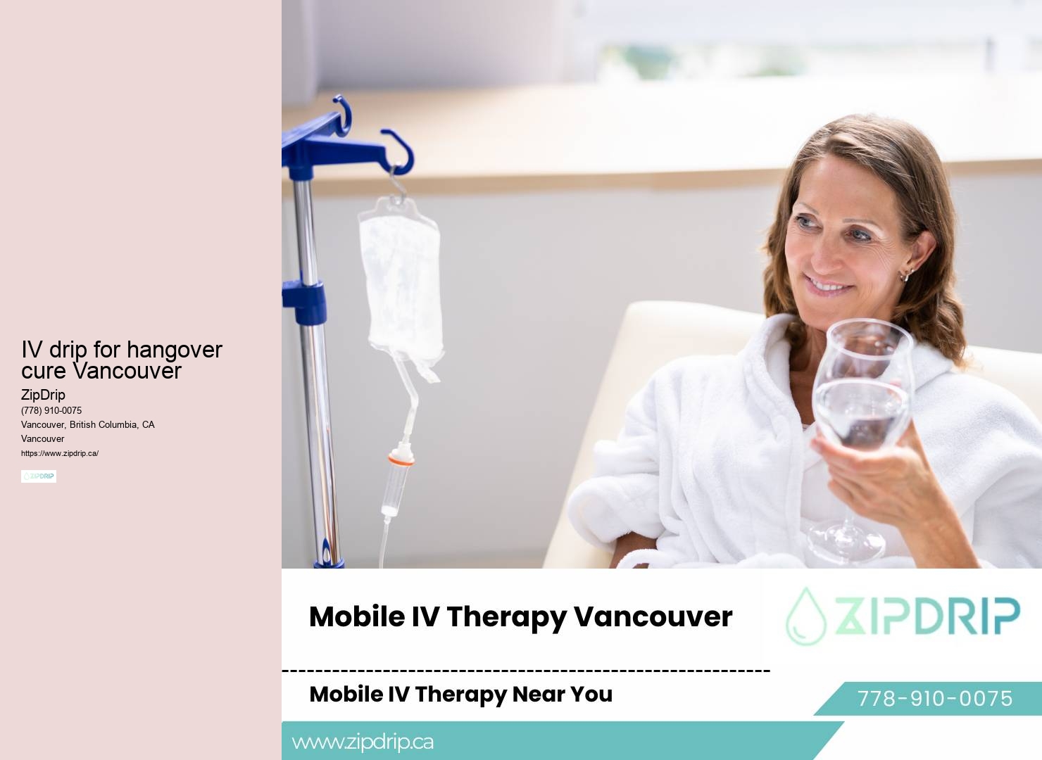 Vancouver mobile IV clinic