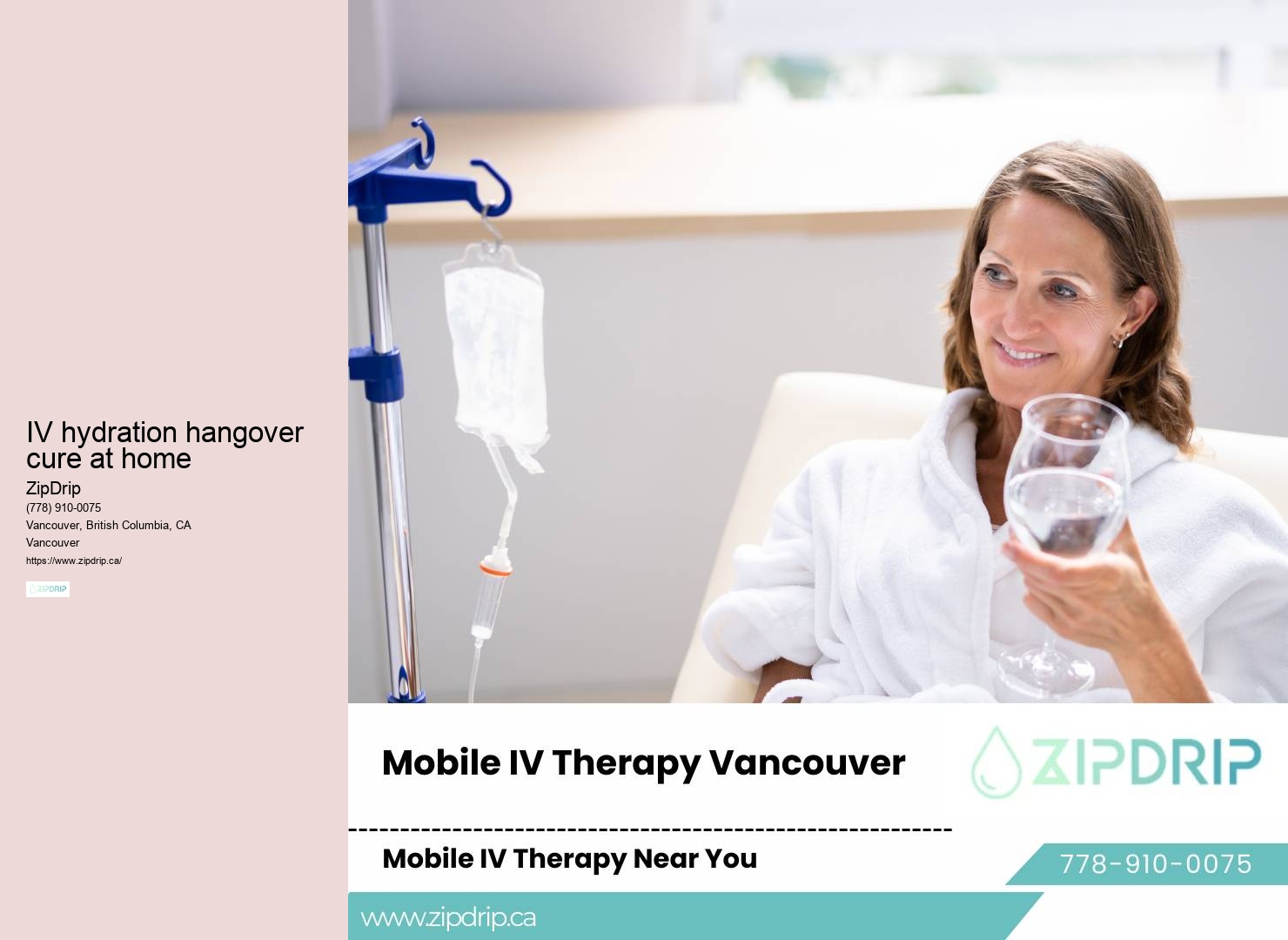 Vancouver mobile wellness clinic