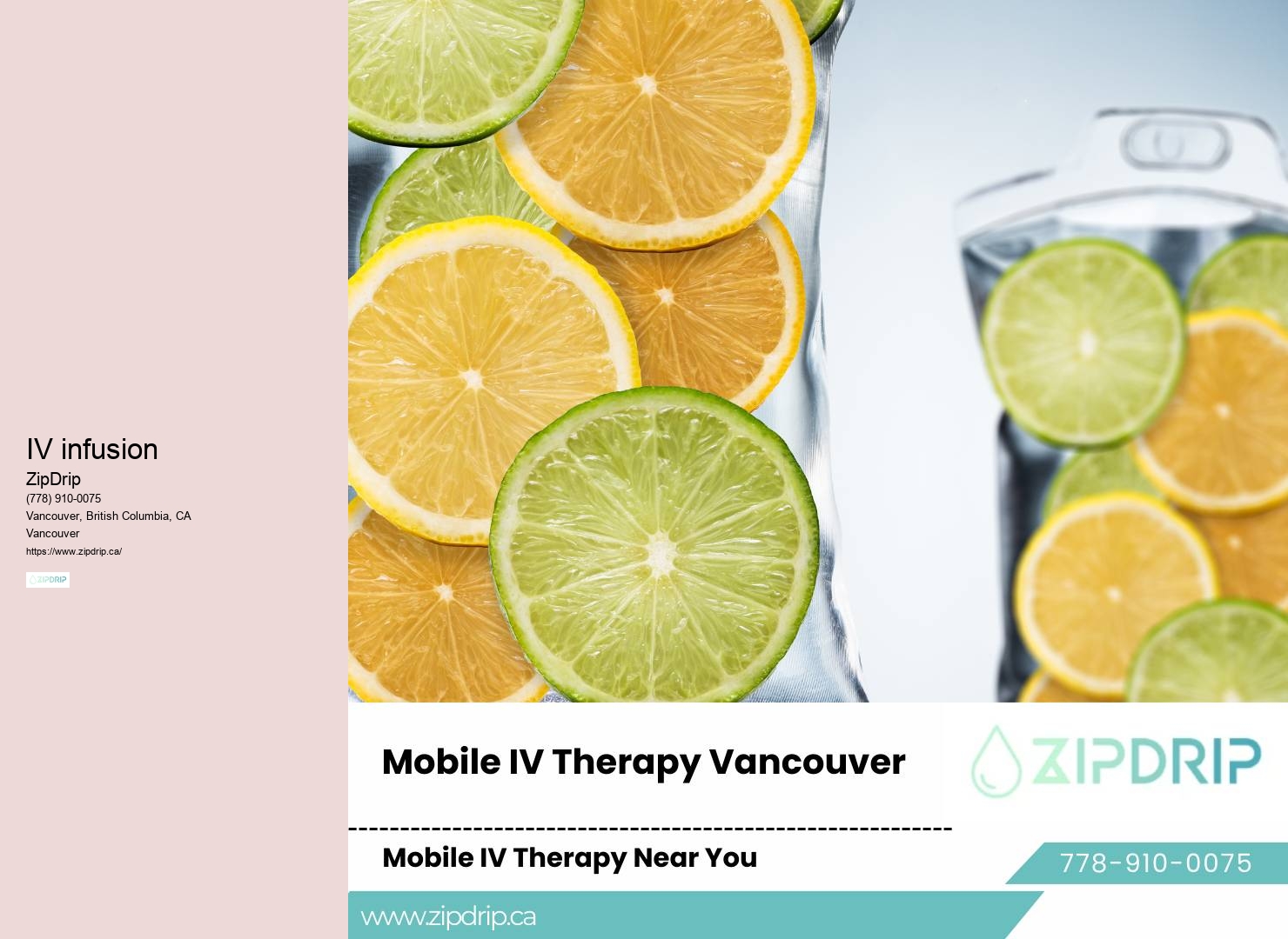 Mobile IV hydration for heat exhaustion recovery Vancouver