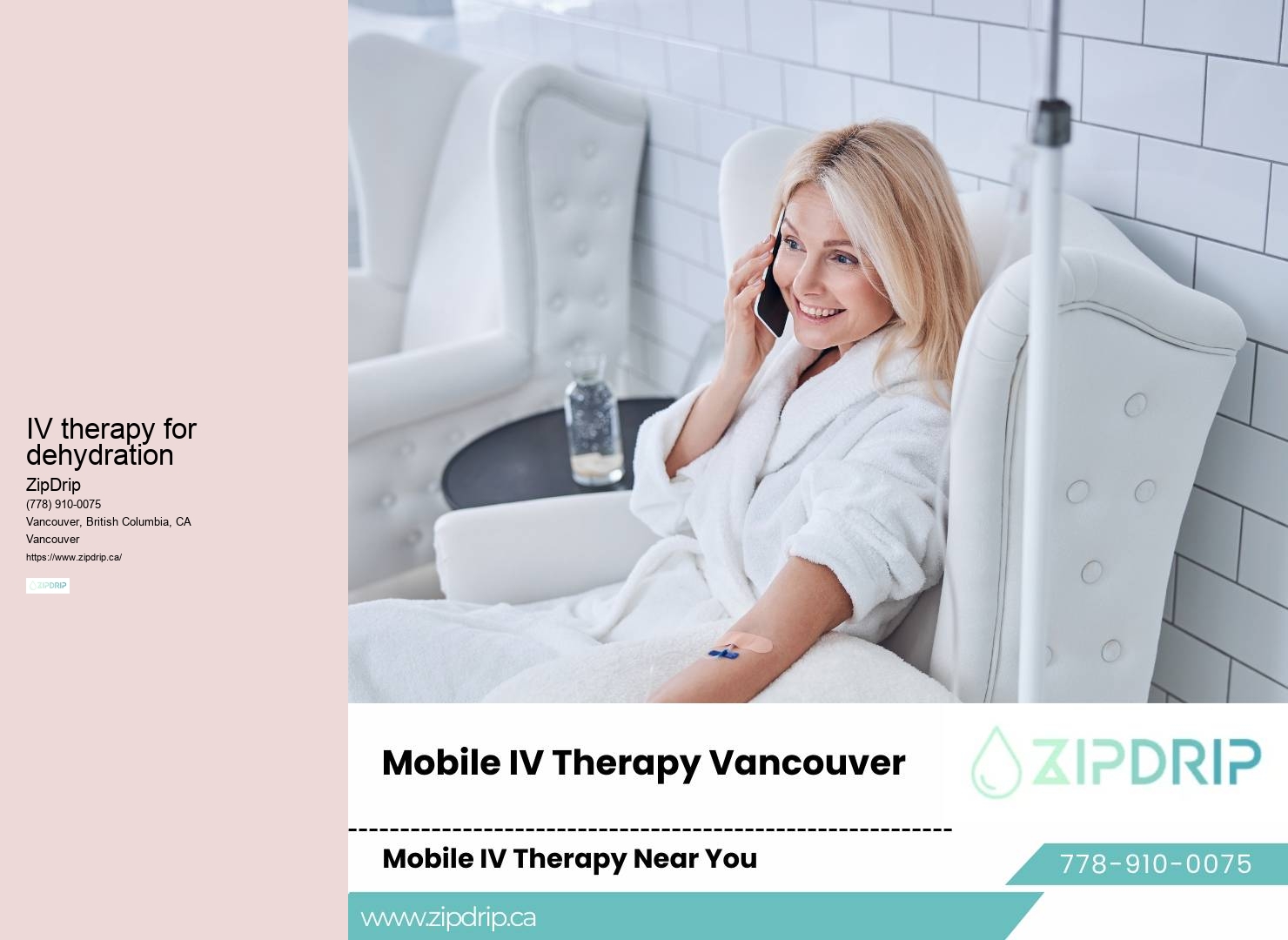 Mobile IV therapy for immune system support in Vancouver