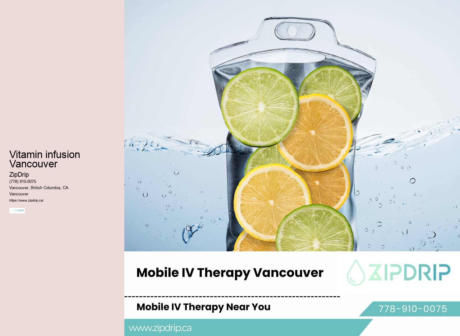 IV therapy for dehydration
