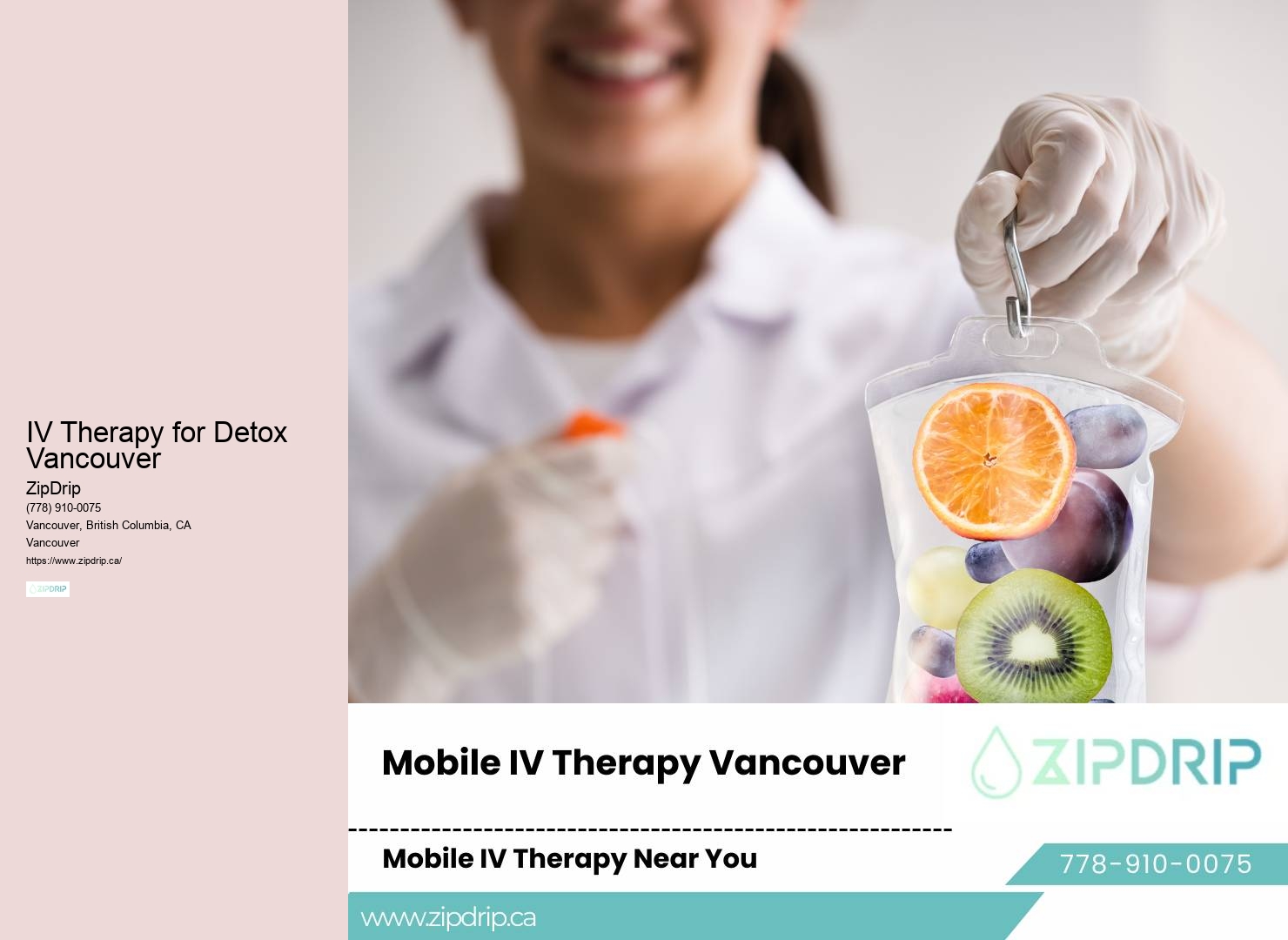 Mobile Electrolyte Infusions