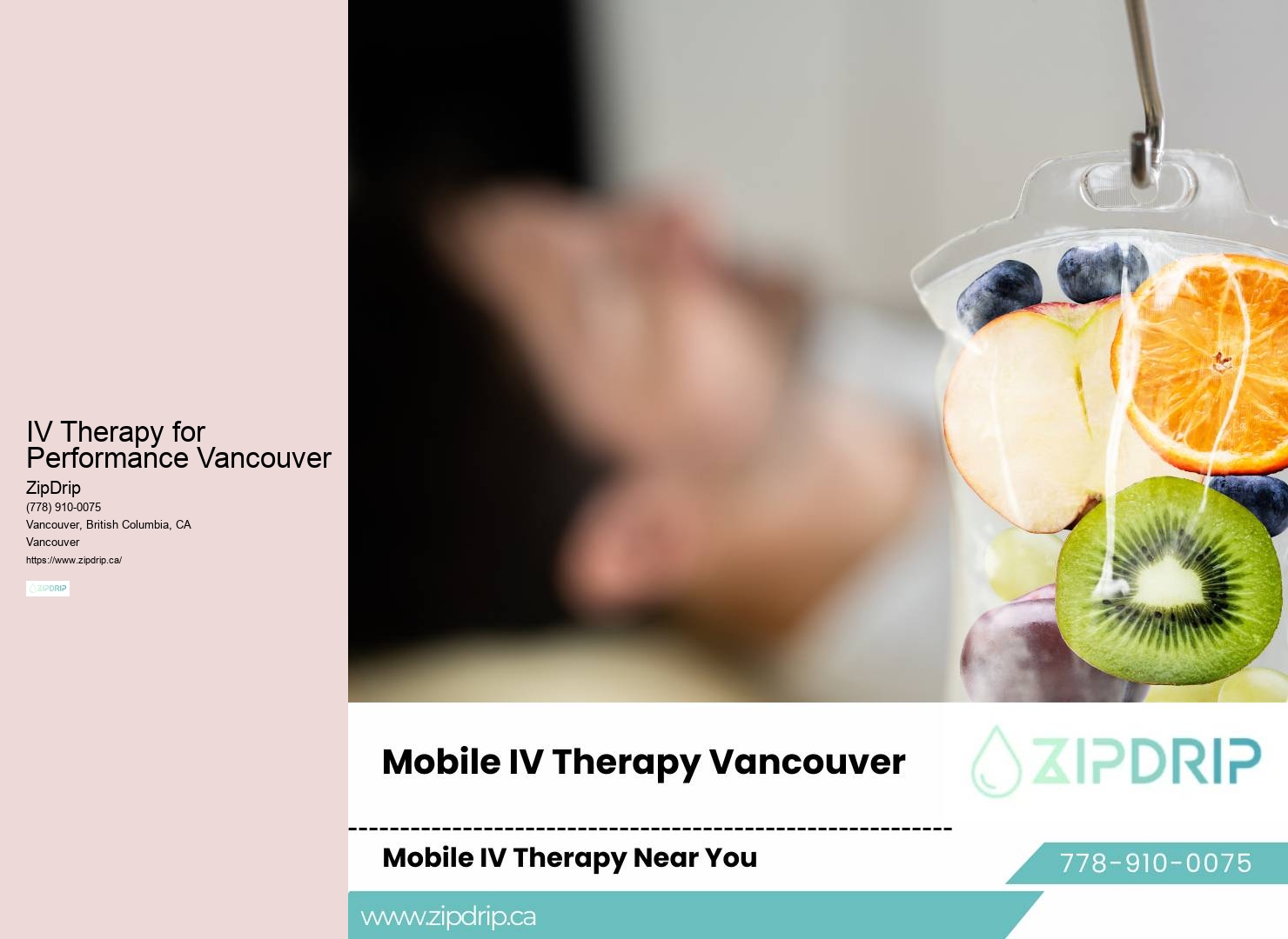 IV Therapy for Liver Detox Vancouver