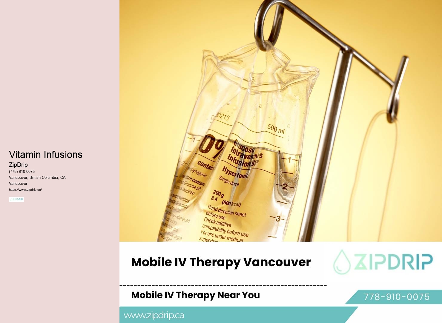 Intravenous Hydration Therapy