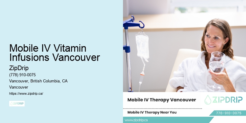 Mobile IV Vitamin Infusions Vancouver