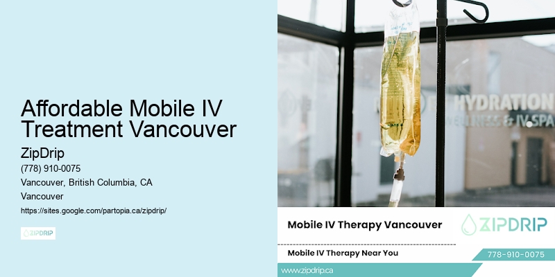 Affordable Mobile IV Treatment Vancouver