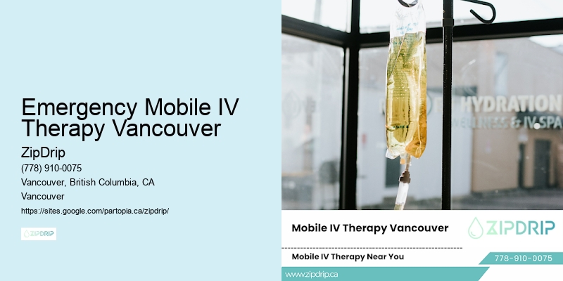 Emergency Mobile IV Therapy Vancouver