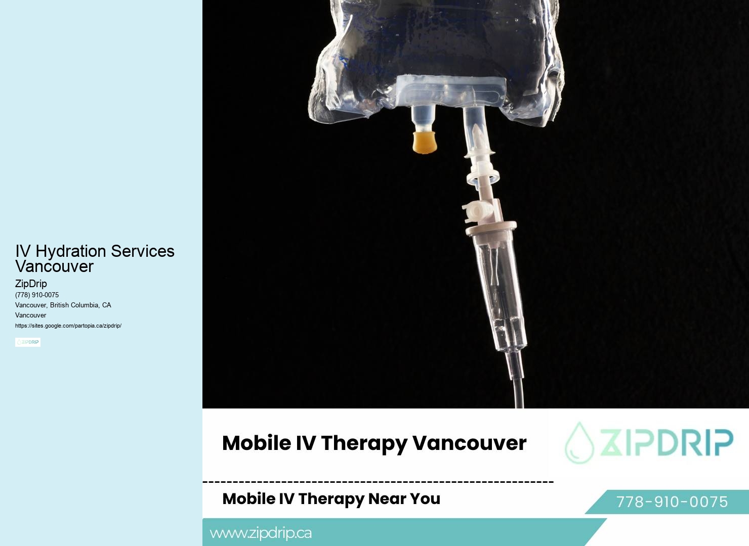 IV Hydration Therapy For Athletes IV Hydration Services Vancouver