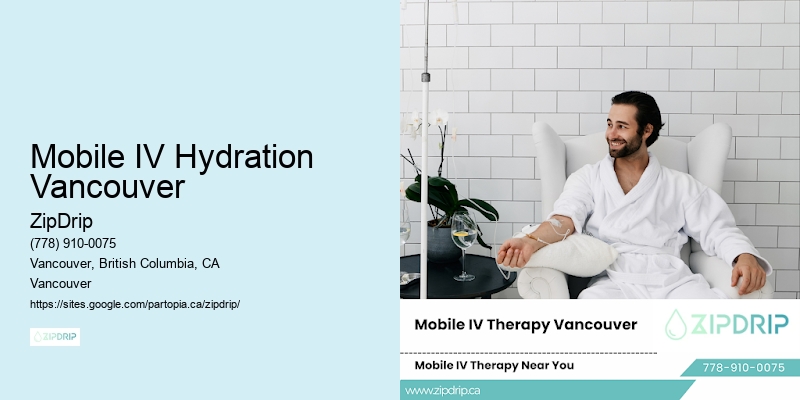 Mobile IV Hydration Vancouver