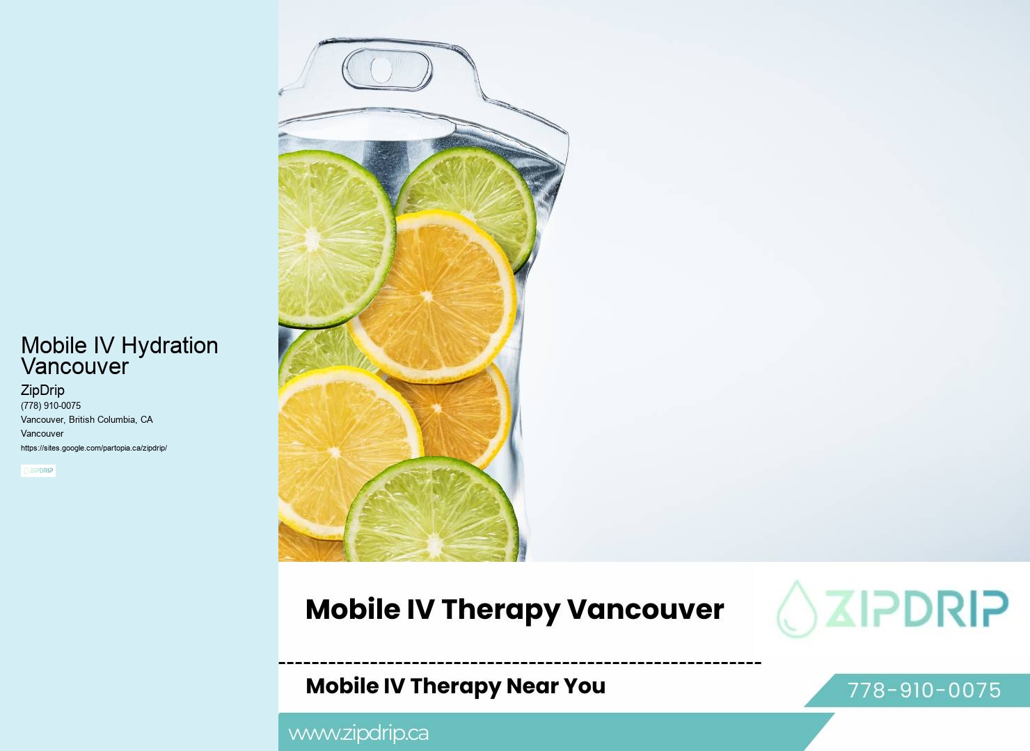 Mobile IV Hydration Vancouver IV Therapy for Joint Pain Relief